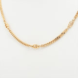 Christian Dior CD Gold Necklace Costume Jewellery