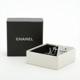 Chanel Vintage Coco Round Clip On Earrings Costume Jewellery