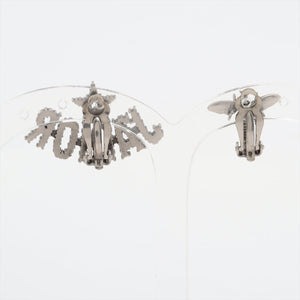 Christian Dior J'aDior Bee Rhinestone Clip On Earrings Costume Jewellery