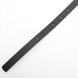 Dior CD Rhinestone Gold Black Belt 70cm