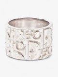 Christian Dior Trotter Ring Silver Silver Sterling 11