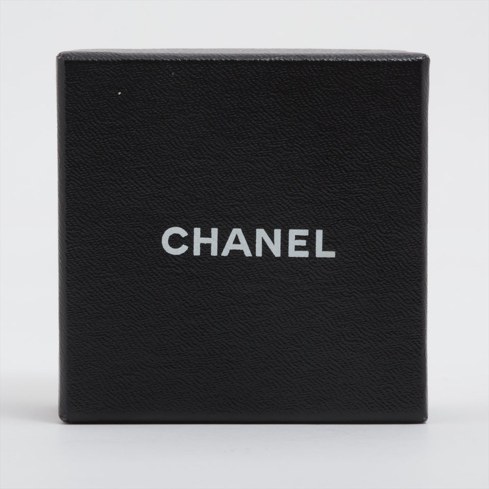 Chanel Coco Logo Pearl Gold Clip On Earrings Costume Jewellery