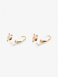 Christian Dior CD Clip On Earrings Gold Base Metal