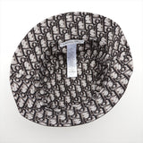 Dior Reversible Oblique Black Bucket Hat Size 57
