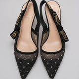 Christian Dior J'ADior Slingback Pumps in Black EU 41