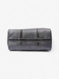 Christian Dior Mini Boston Honeycomb Black  Coated Canvas