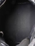 Christian Dior Mini Boston Honeycomb Black  Coated Canvas
