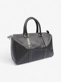 Christian Dior Mini Boston Honeycomb Black  Coated Canvas