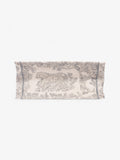 Christian Dior Book Tote Grey Oblique / White Cotton Medium