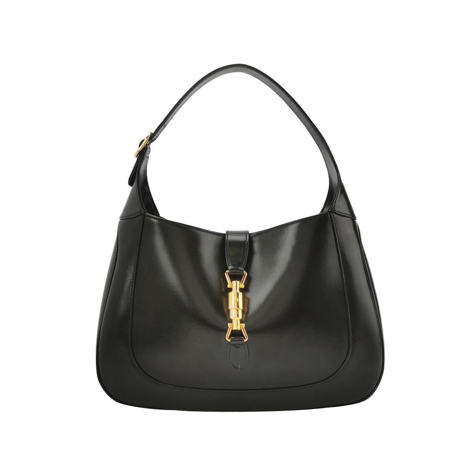 Gucci Jackie 1961 Medium Black Leather Bag No Strap