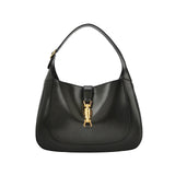Gucci Jackie 1961 Medium Black Leather Bag No Strap