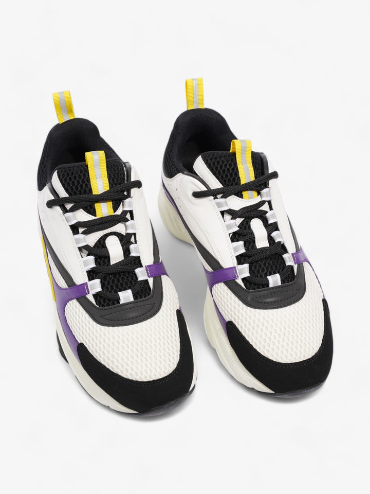 Christian Dior B22 White / Purple / Yellow Mesh EU 42 UK 8
