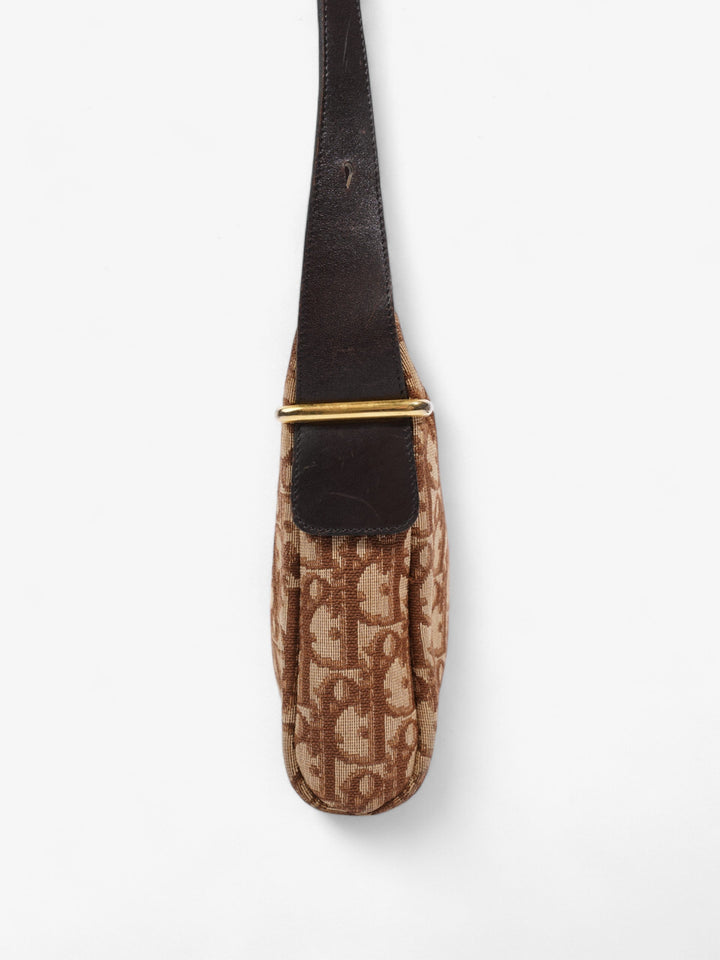 Christian Dior Vintage Trotter Brown Canvas