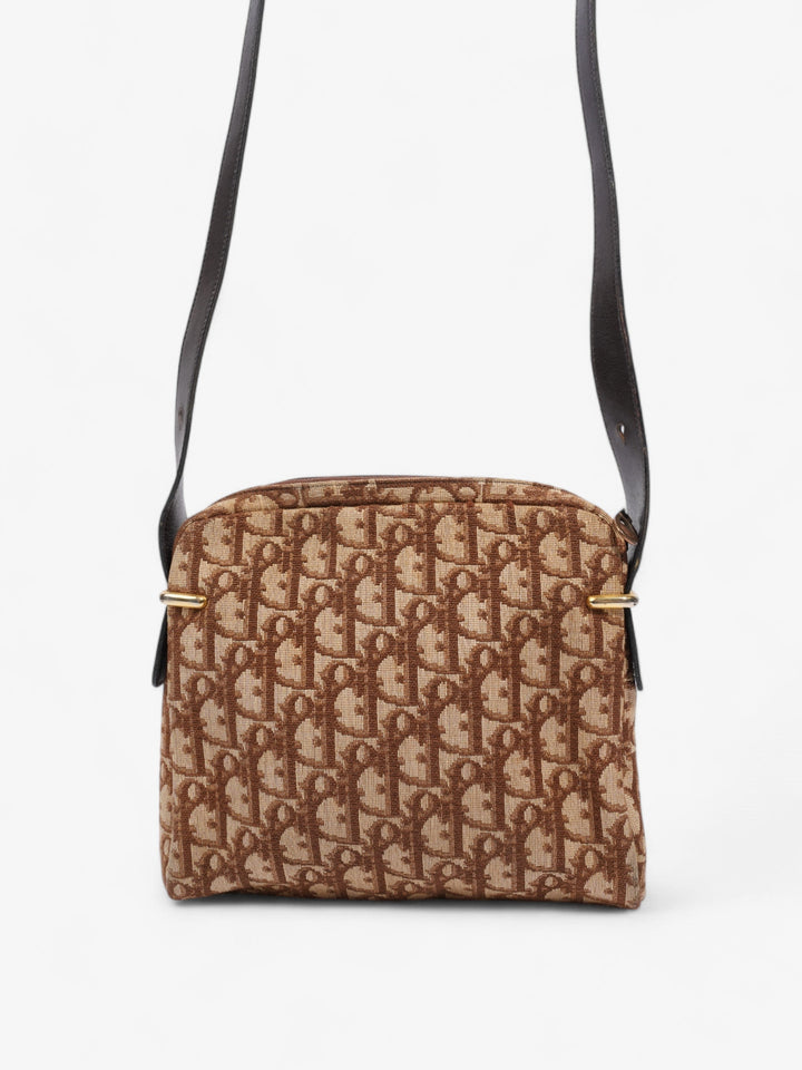 Christian Dior Vintage Trotter Brown Canvas