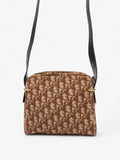 Christian Dior Vintage Trotter Brown Canvas