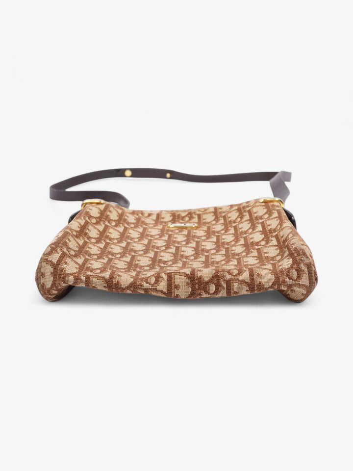 Christian Dior Vintage Trotter Brown Canvas