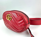 Gucci GG Marmont Matelasse leather belt bag