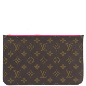 Louis Vuitton Neverful Pouch MM Monogram Clutch