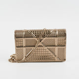 Christian Dior Diorama Wallet On Chain Gold WOC