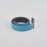 Hermes Constance Reversible Belt 30mm (Blue/Black)