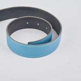 Hermes Constance Reversible Belt 30mm (Blue/Black)