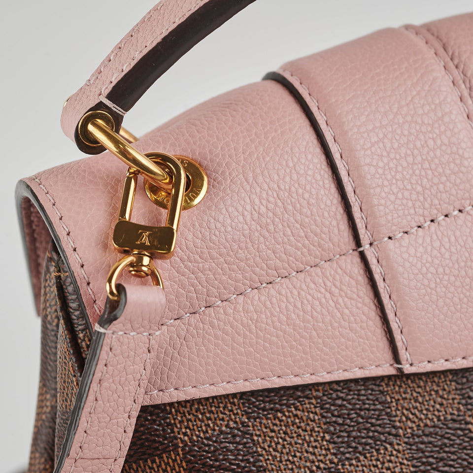 Louis Vuitton Clapton Backpack Pink/Damier Ebene