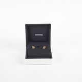 Chanel Coco Crush Earrings - Beige Gold