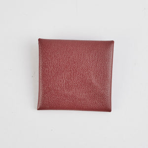 Hermes Bastia Coin Alice Bags Rouge H C Stamp