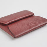 Hermes Bastia Coin  Alice Bags Rouge H C Stamp