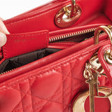 Dior Medium Lady Dior Red