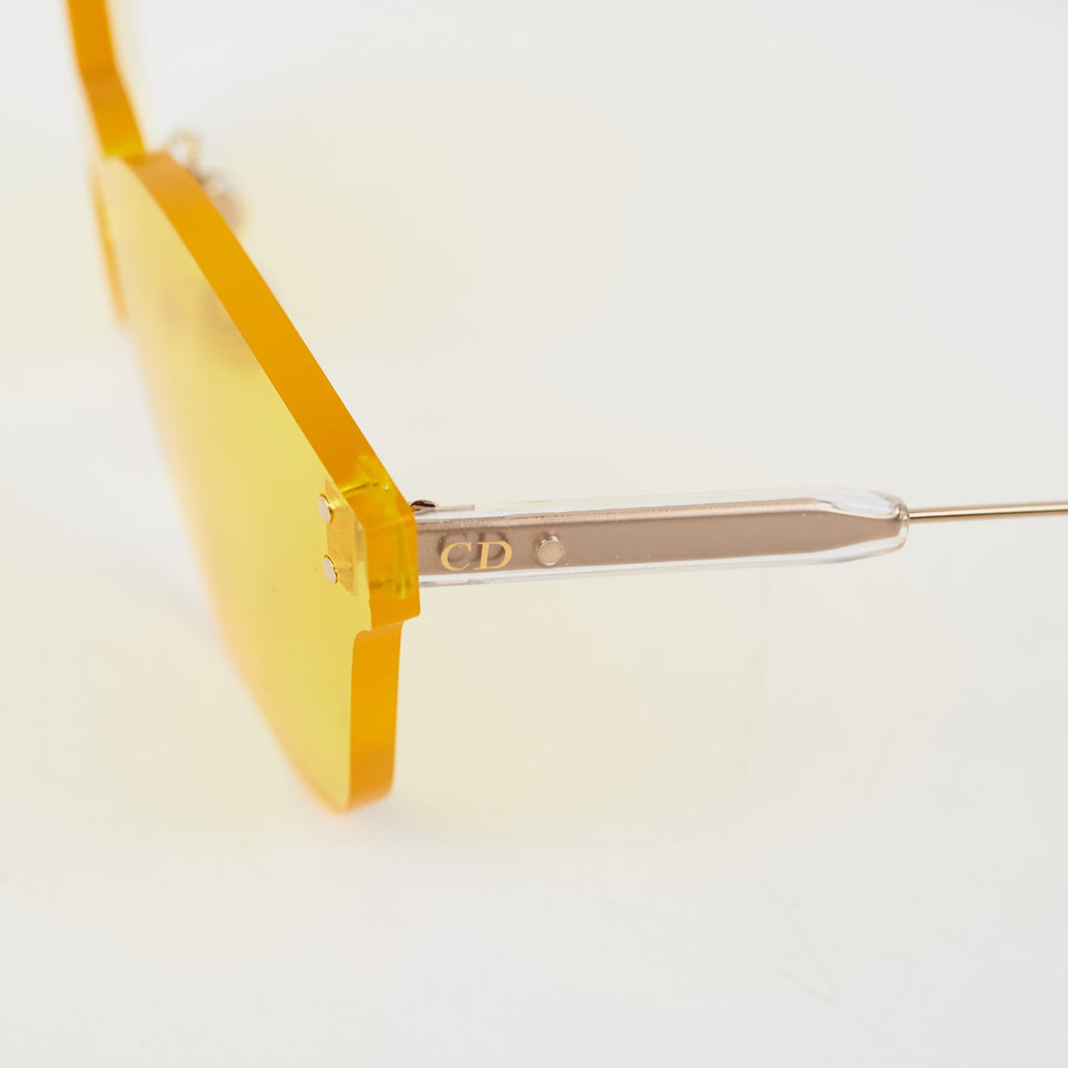 Dior Yellow Sunglasses