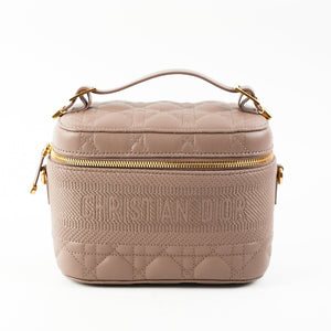 Dior Small Vanity Case Taupe/Brown