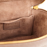 Dior Small Vanity Case Taupe/Brown