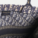 Christian Dior Large Book Tote Navy
