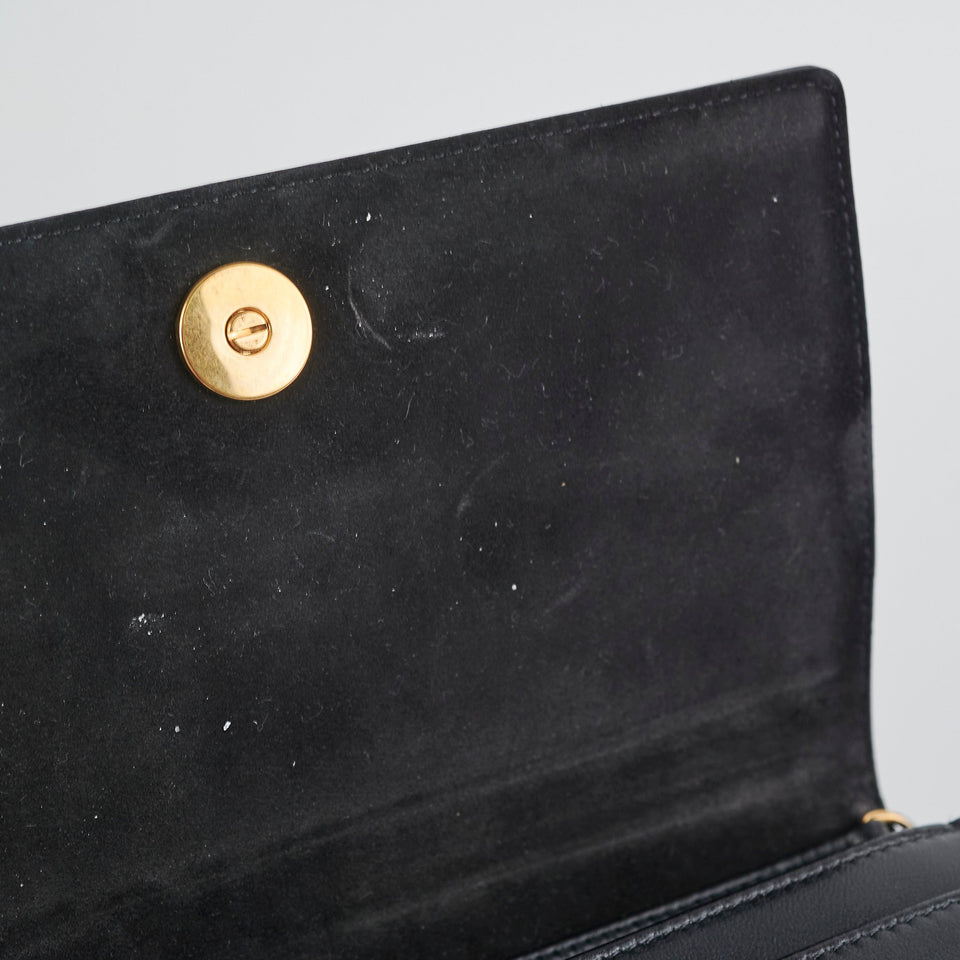 Christian Dior Diorama Wallet On Chain WOC Tricolour