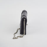 Christian Dior Diorama Black Wallet On Chain