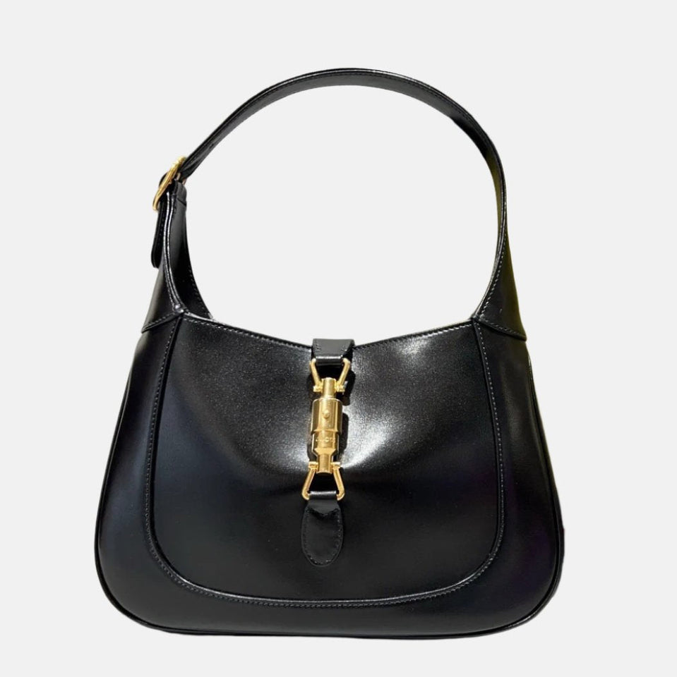 Gucci Jackie 1961 Black Leather Bag Small No Strap