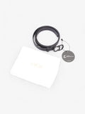 Christian Dior CD Belt Black Leather 90cm