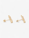 Louis Vuitton LV Iconic Earrings Gold / White Base Metal