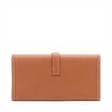 Hermes Jige Clutch Gold