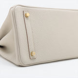 Hermes Birkin 30 Togo Craie - Stamp Z