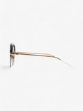 Christian Dior DiorDesertic Sunglasses Black / Gold Acetate 145mm
