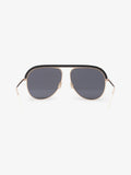 Christian Dior DiorDesertic Sunglasses Black / Gold Acetate 145mm