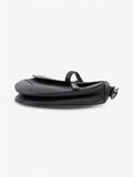 Christian Dior Saddle Bag Black Leather