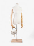 Christian Dior Saddle Bag White Calfskin Leather Mini