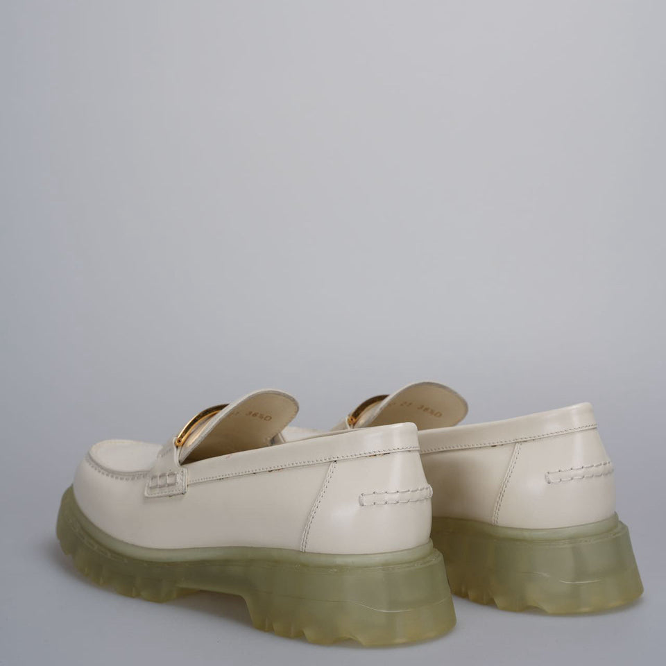 Christian Dior White Loafers 36.5