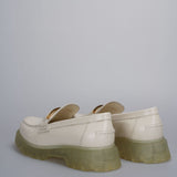 Christian Dior White Loafers 36.5