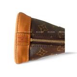 Louis Vuitton Alma BB Monogramm-Canvas Brown Bag Gold Hardware
