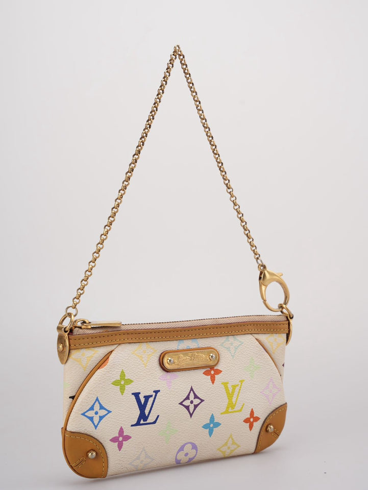Louis Vuitton  Multicolor 2011 Pochette Milla MM Clutch