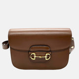 Gucci 1955 Horsebit Shoulder Bag Caramel Brown Small Leather Never Worn